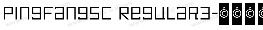 PingFangSC Regular3字体转换